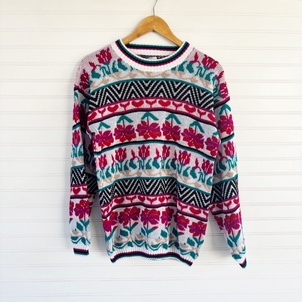 JJ Browne vintage chunky sweater Size M